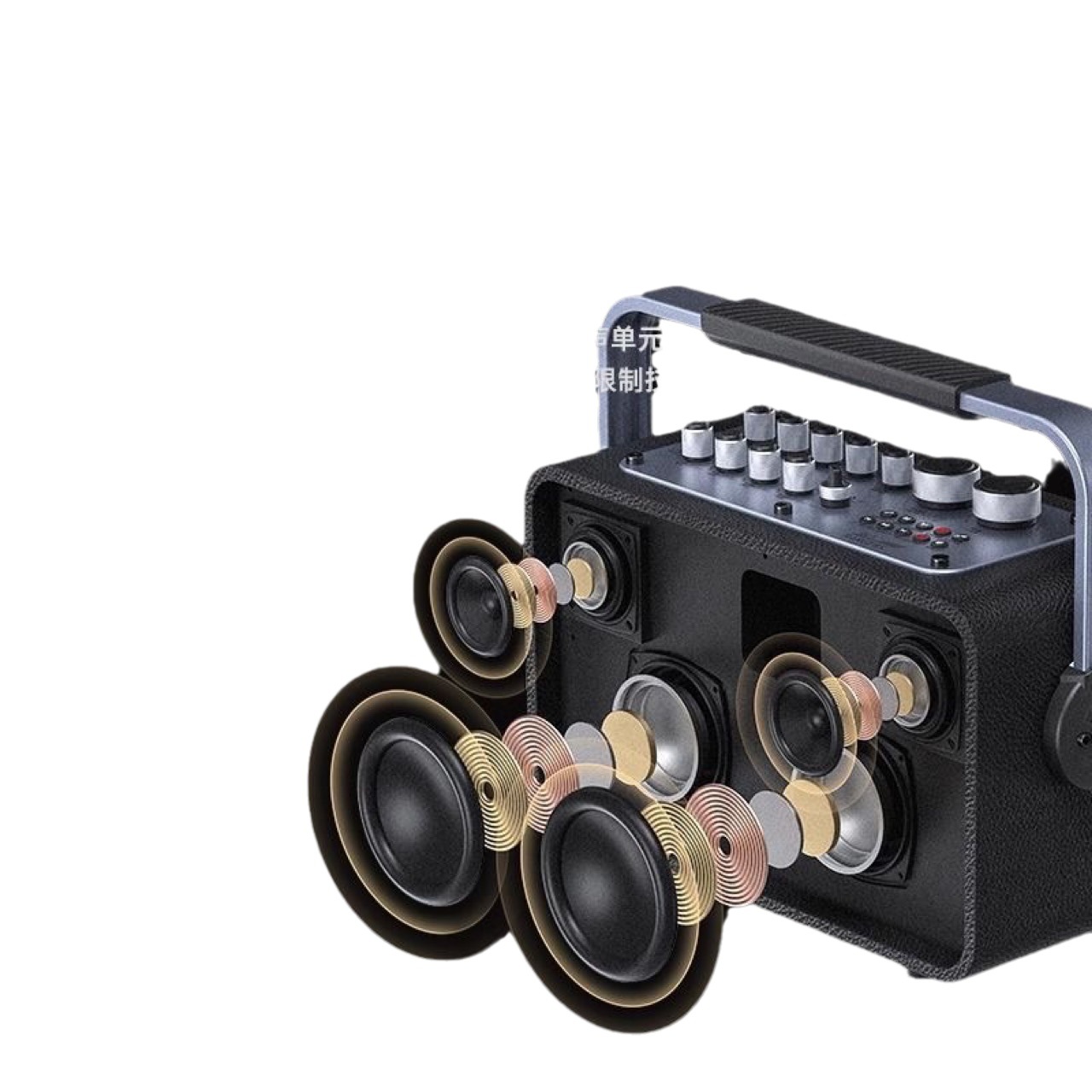 BUBUJIAN SAN S3 Outdoor Portable Handle Speaker Bluetooth Wireless Subwoofer K Song Performance Stereo Audio