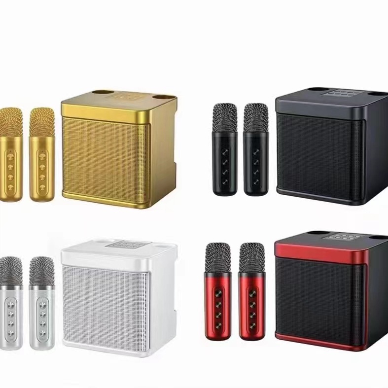 Home K歌 YS203 Bluetooth Speaker Wireless Microphone All-in-One KTV Wireless Microphone 203 Bluetooth Speaker