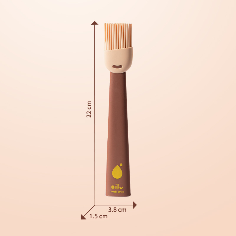 Silicone Oil Brush Food Grade Kitchen Baking BBQ Brush High Temperature Resistant Pancake Grilled Meat Crepe Oil Brush