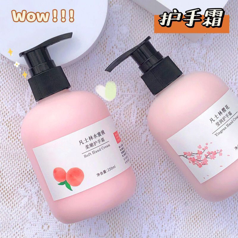 Lao Lishi Vaseline hand cream, chamomile, peach, cherry blossom, moisturizing, anti-dry and cracked, autumn and winter non-greasy