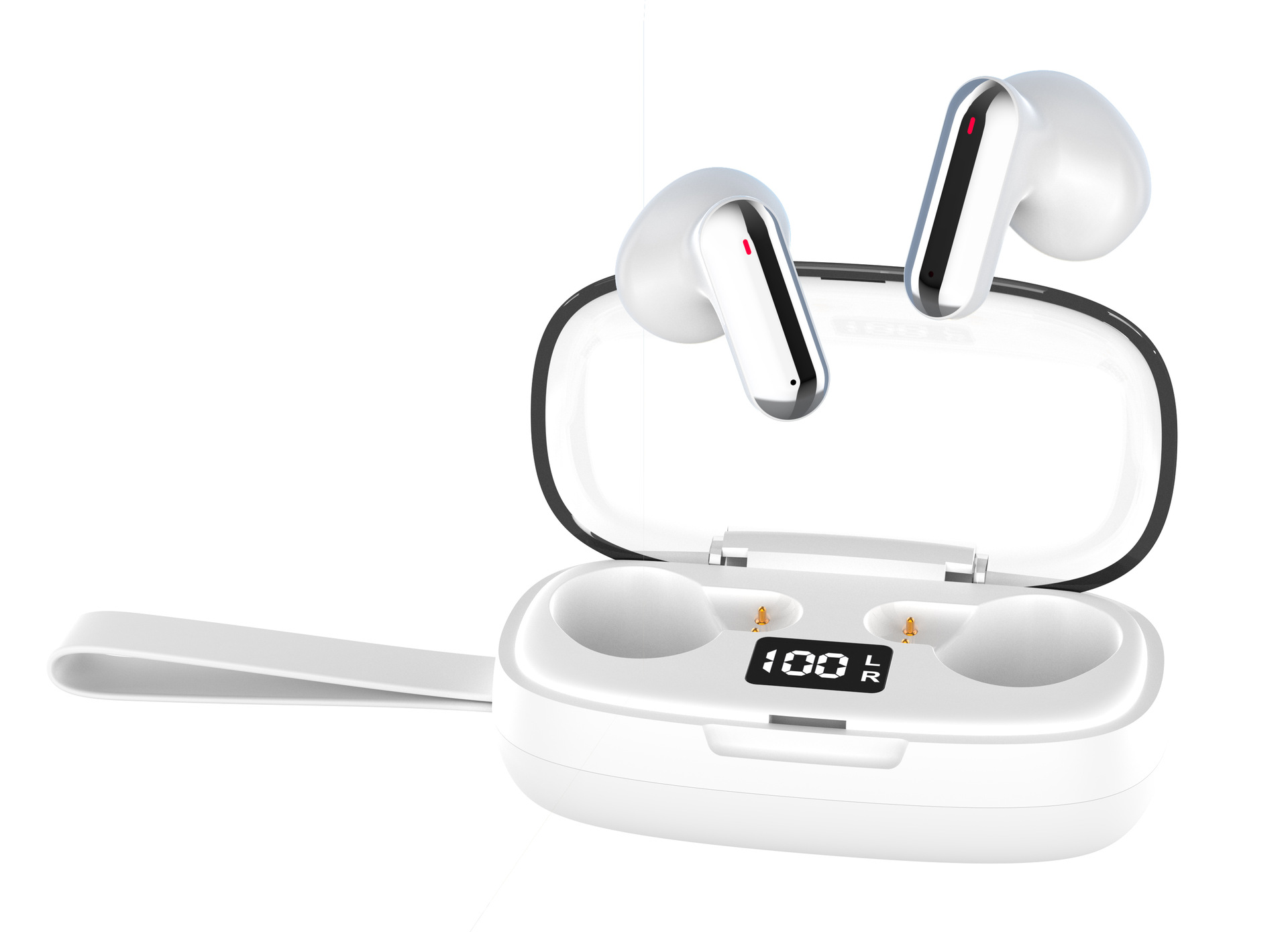 Wireless Bluetooth Earbuds In-Ear Sports Earphones Gaming Call Earbuds 5.3 Ultra-Long Battery Life True Wireless