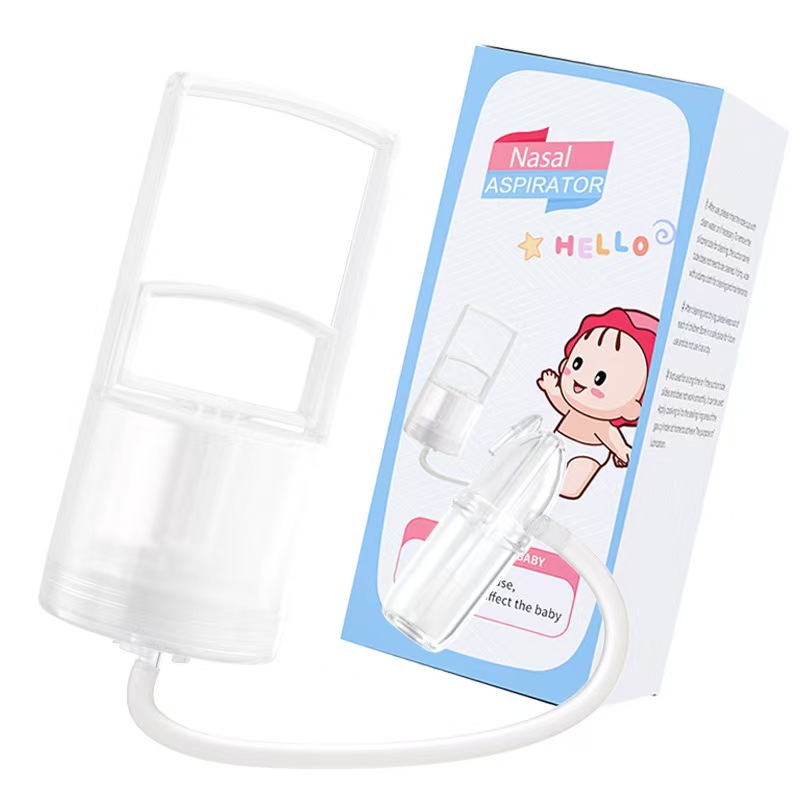 Infant Nasal Aspirator Baby Nasal Congestion Relief Hand-Pulled Nasal Cleaner