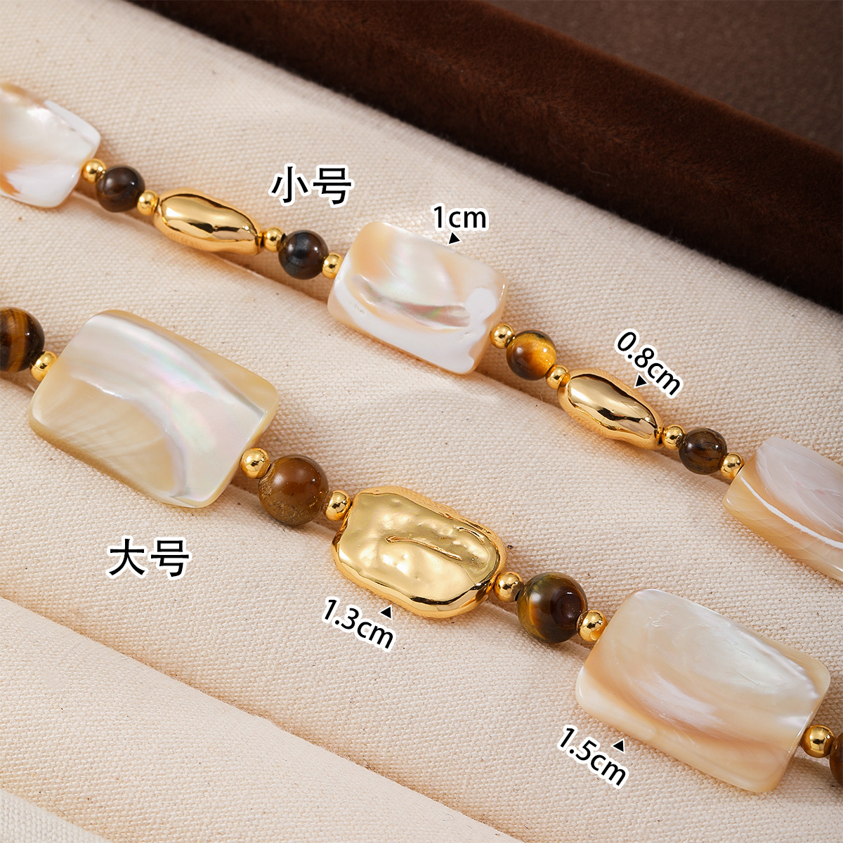 Abalone Shell Necklace Accessories Women Autumn Winter Sweater Chain Necklace Feel Accessories