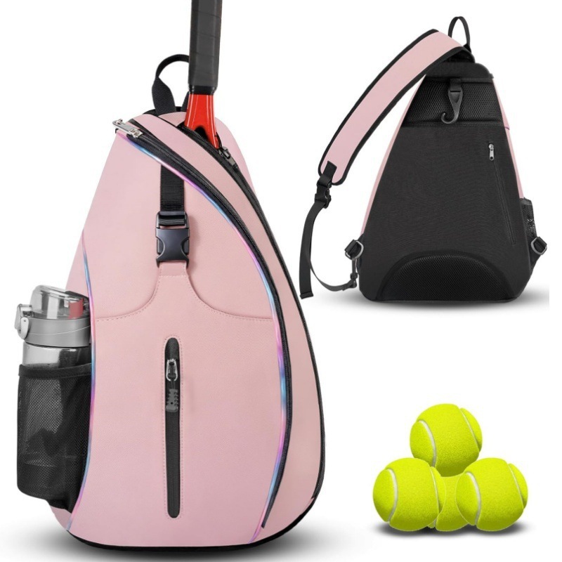 2025 New Badminton Bag Outdoor Sports Training Single Shoulder Tennis Bag Pickleball Backpack Crossbody Bag