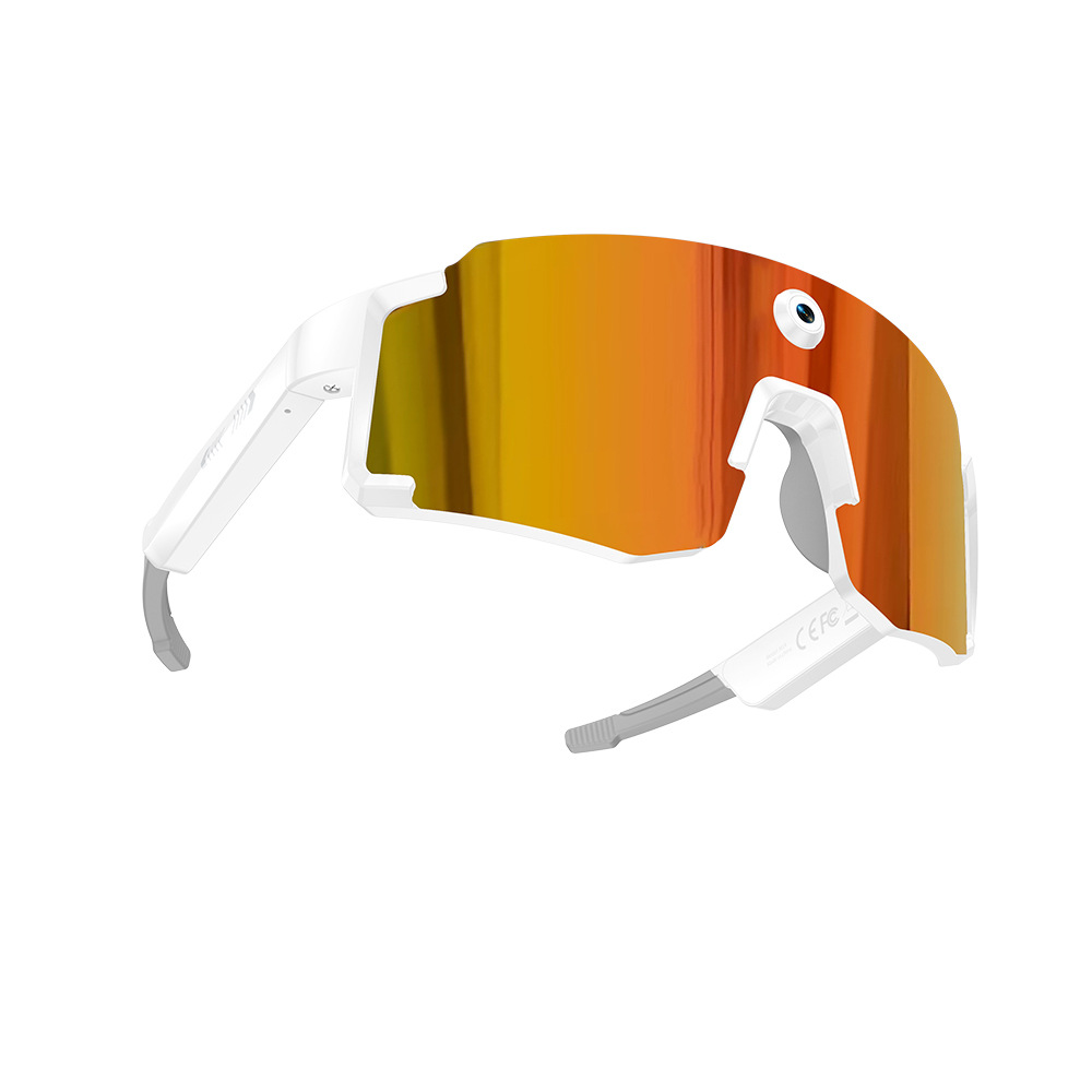 Sports Outdoor Cycling AI Smart Glasses Polarized Sunglasses 800W Camera Photo Video