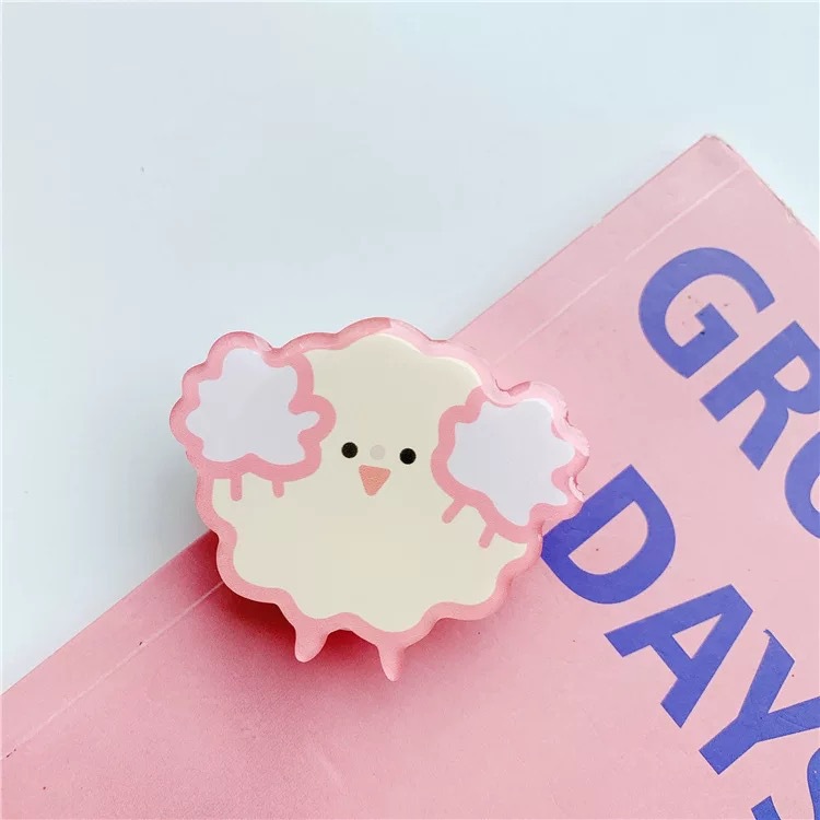 Airbag Stand Korean Acrylic Resin Halloween Gift Foldable Telescopic Phone Letter Heart Portable