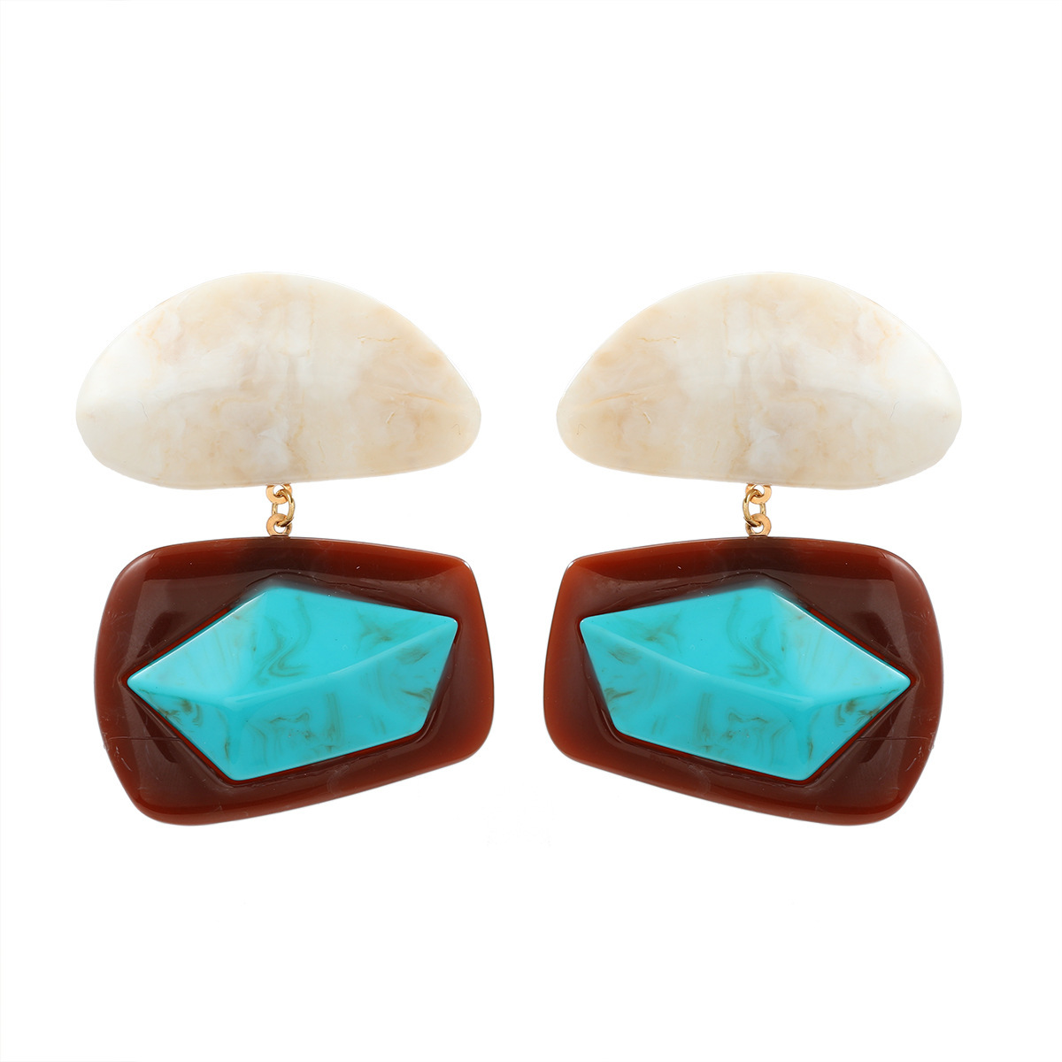 earrings new metal texture two butterfly earrings for women ear accessories