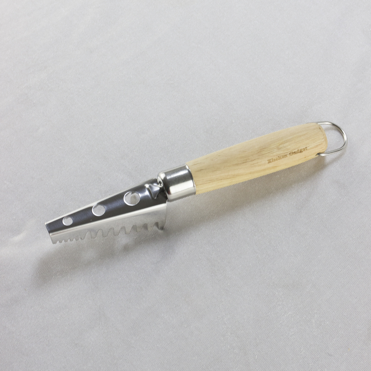 430 stainless steel Y-type straight peeler household kitchen solid wood handle fish scale scraper fruit corer baller