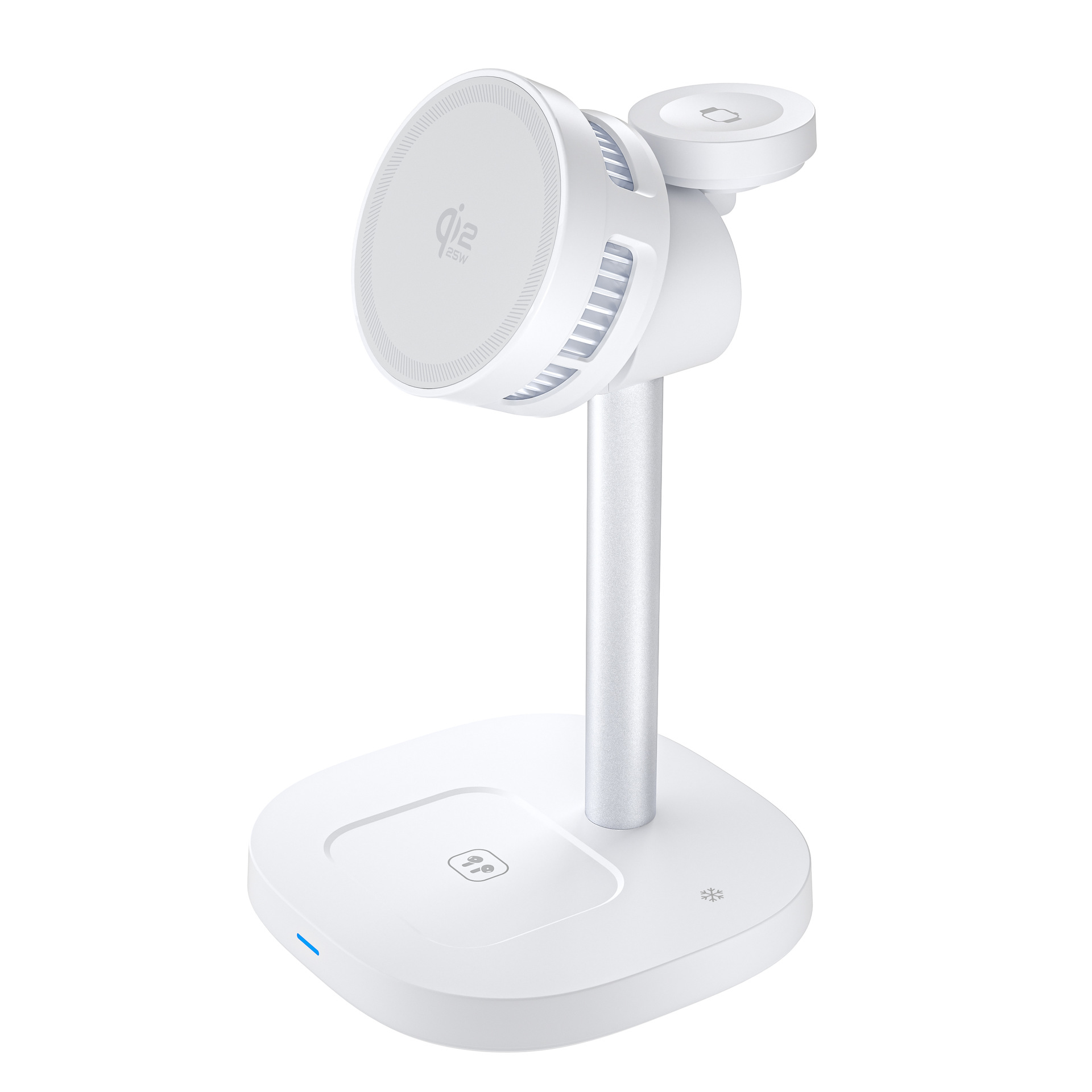 QI2.2 Fast Charge 25W New Desktop Magnetic Cooling Heat Dissipation Phone Holder Multifunctional Wireless Charger