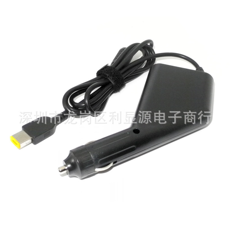 For Lenovo laptop charger adapter 20V2.25A 20V4.5A square port car charger 90W high power