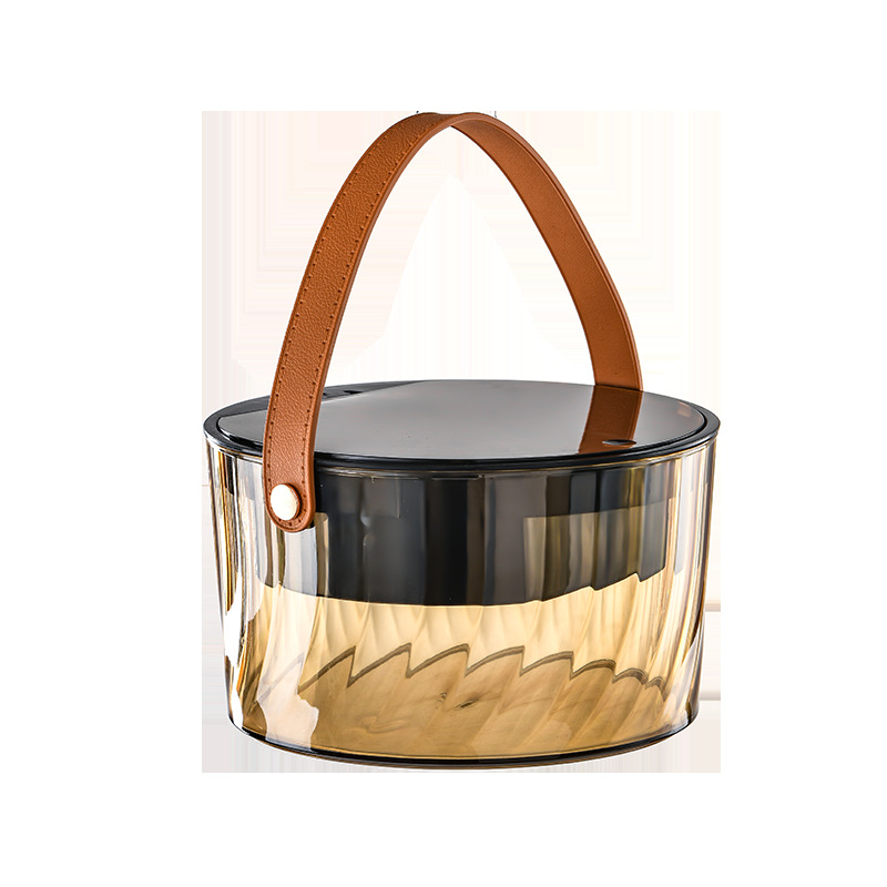 Strictly Selected Transparent Tea Residue Bucket Home Tea Water Bucket Office Portable with Lid Tea Leaf Waste Filter Wastewater Bucket Tea
