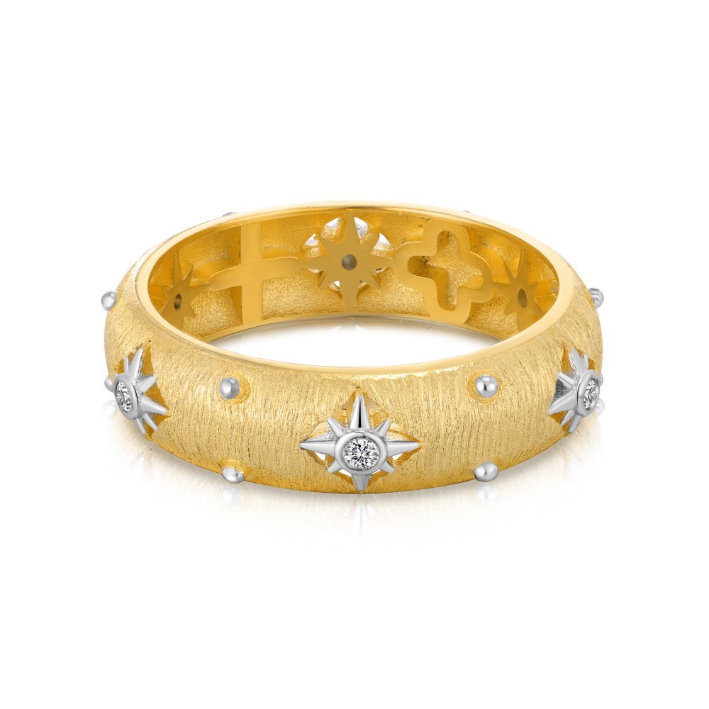 925银 · 金色DY121393-S-G-WH#7