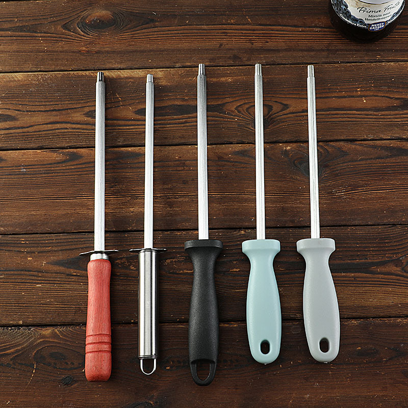Household fine grain sharpening rod sharpening stone kitchen slaughter commercial chef knife multifunctional quick sharpening rod