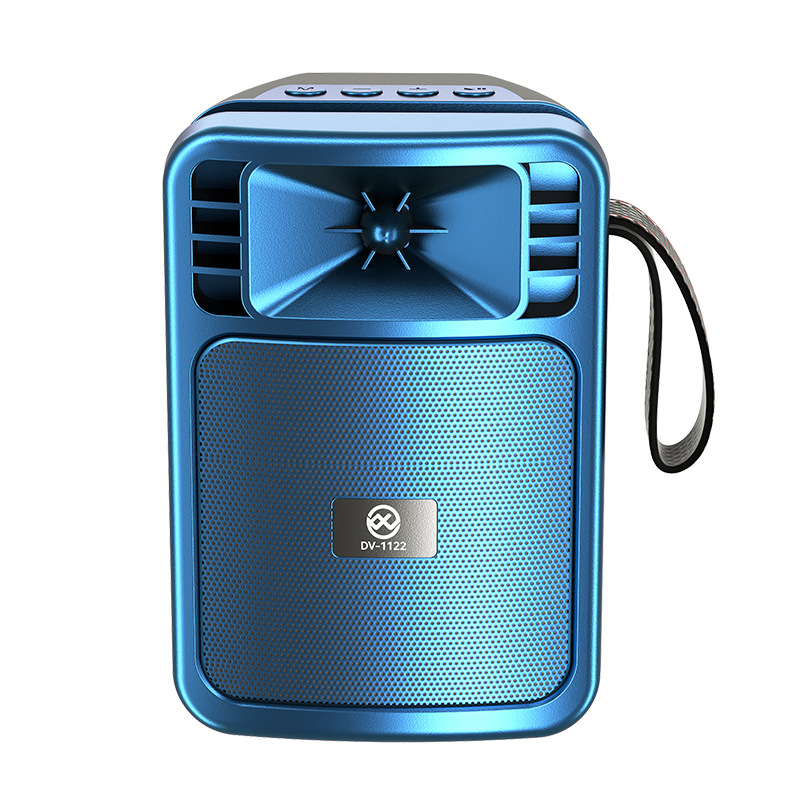 DV-1122 Bluetooth Speaker Portable Solar Loud Volume Bass Wireless Outdoor Bluetooth Audio Small