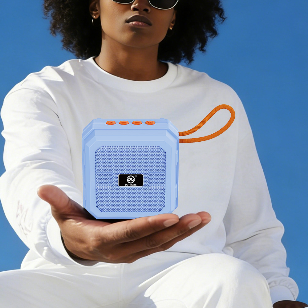 DV-1121 Bluetooth Speaker Loud Volume Super Bass Home Outdoor Portable Mini Small Audio 2026