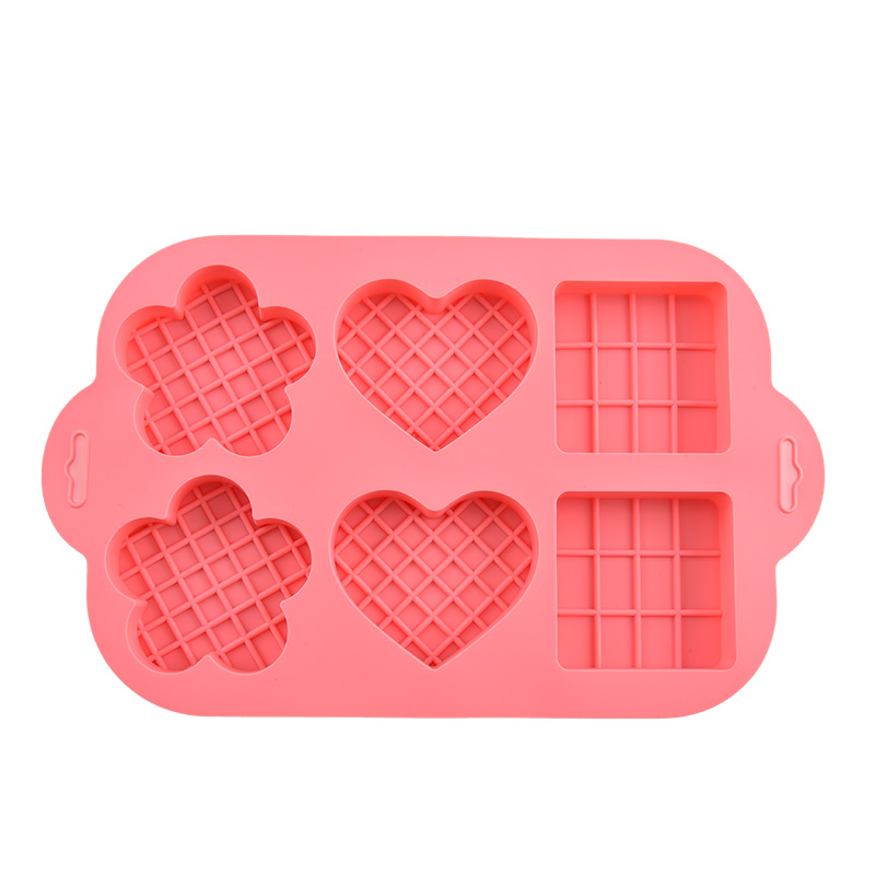 High temperature resistant silicone baking cake mold love swan chocolate pastry baking mold DIY baking tool