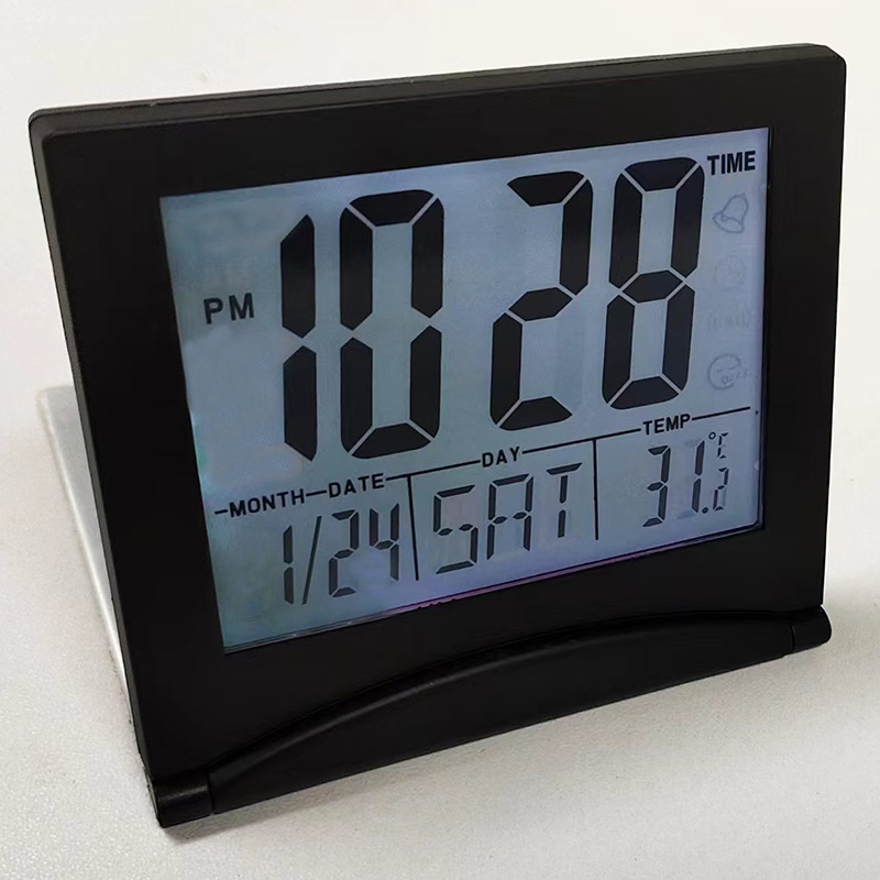 Perpetual Calendar Alarm Clock Digital Electronic Clock Thermometer Weather Forecast Clock Folding Clock Projection Clock