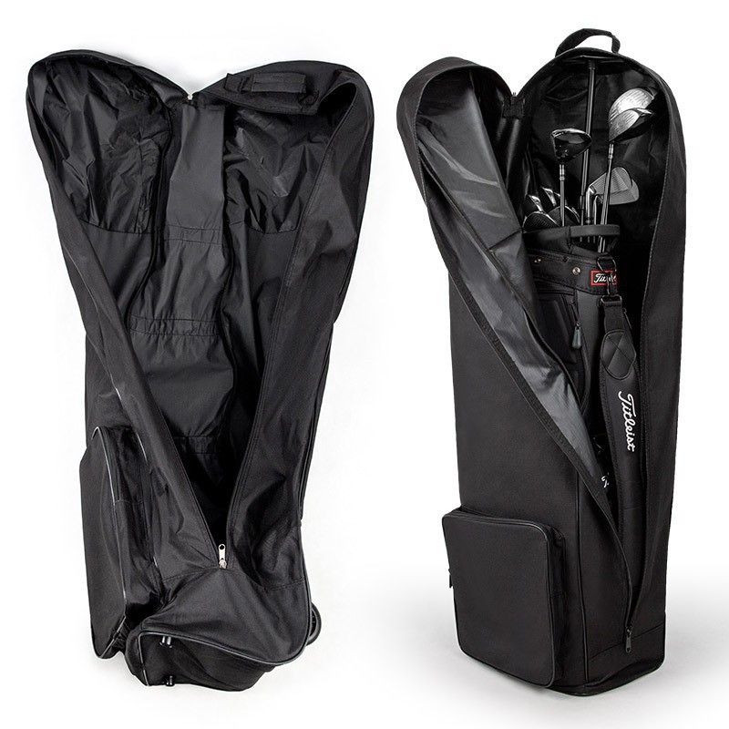 Golf travel bag, checked bag, wheeled golf bag cover, Malbon golf