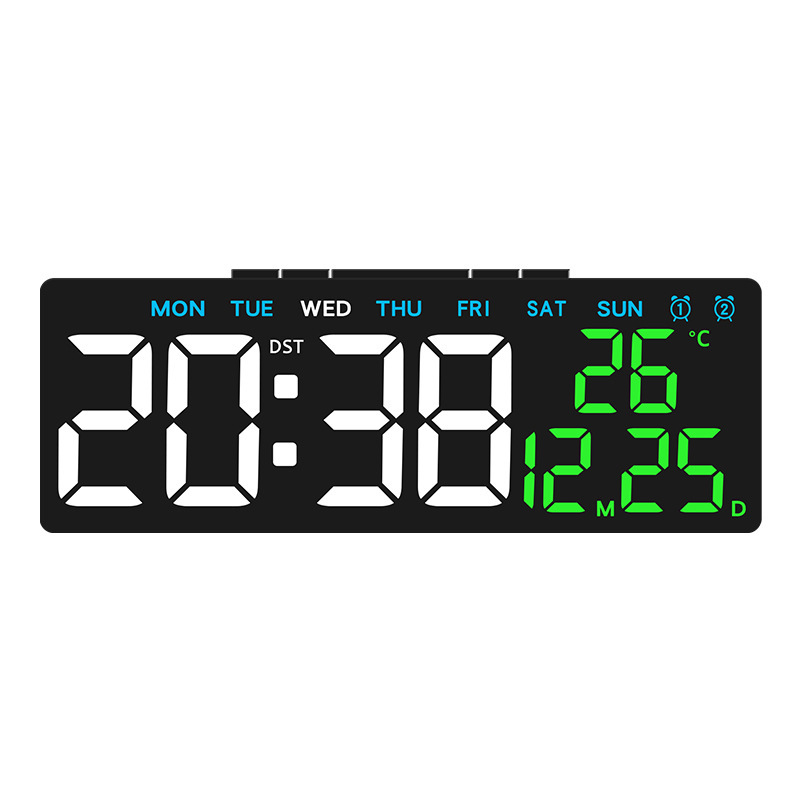 New Clock Multifunctional Electronic Clock Simple LED Digital Clock USB Output Bedside Clock 5510 Alarm Clock