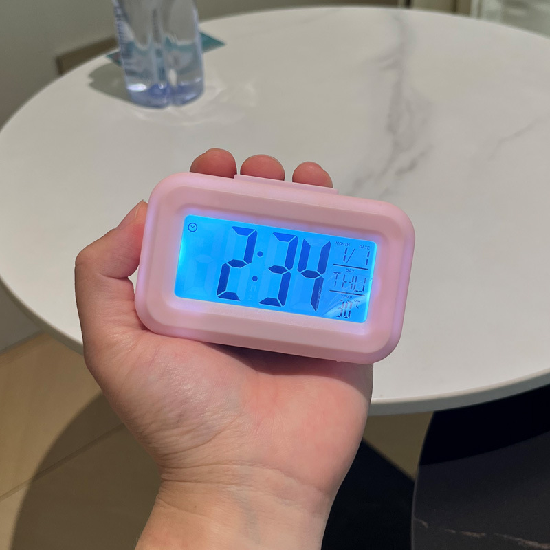 Mini Small Alarm Clock Children Student Multifunctional Clock Time Manager Kitchen Electronic Timer Alarm Clock