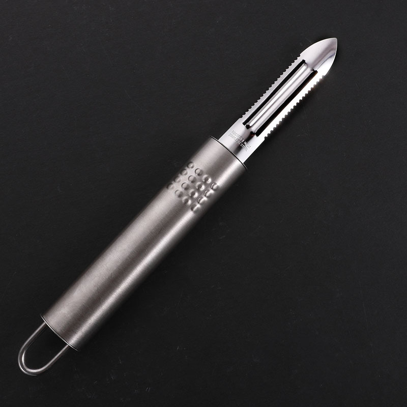 All Stainless Steel Peeler Kitchen Multi-function Export Fruit Knife Potato Peeler Peeling Knife Peeling God Tool