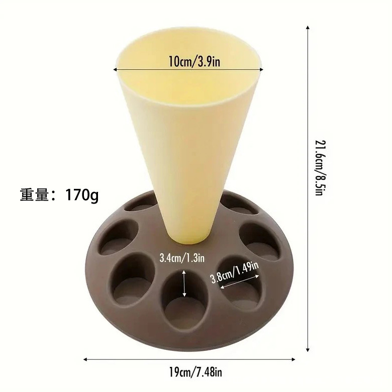 Baking piping bag support stand kitchen baking tool nozzle placement rack cream piping nozzle display rack