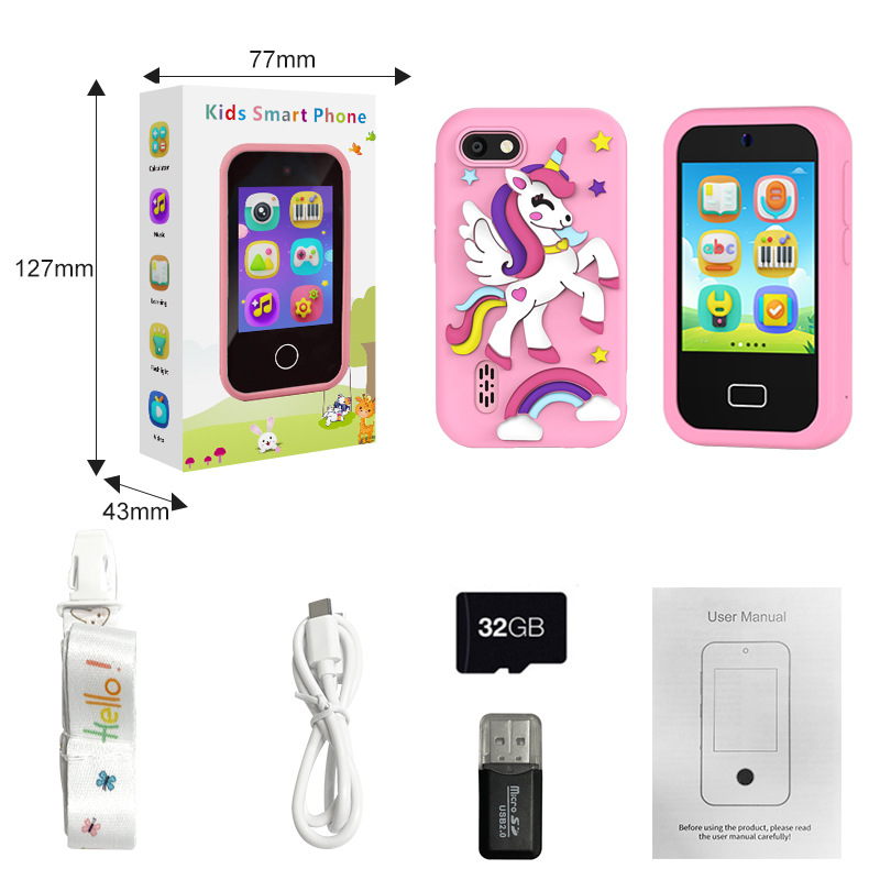 New private mold phone camera children's photo video cartoon game music toy