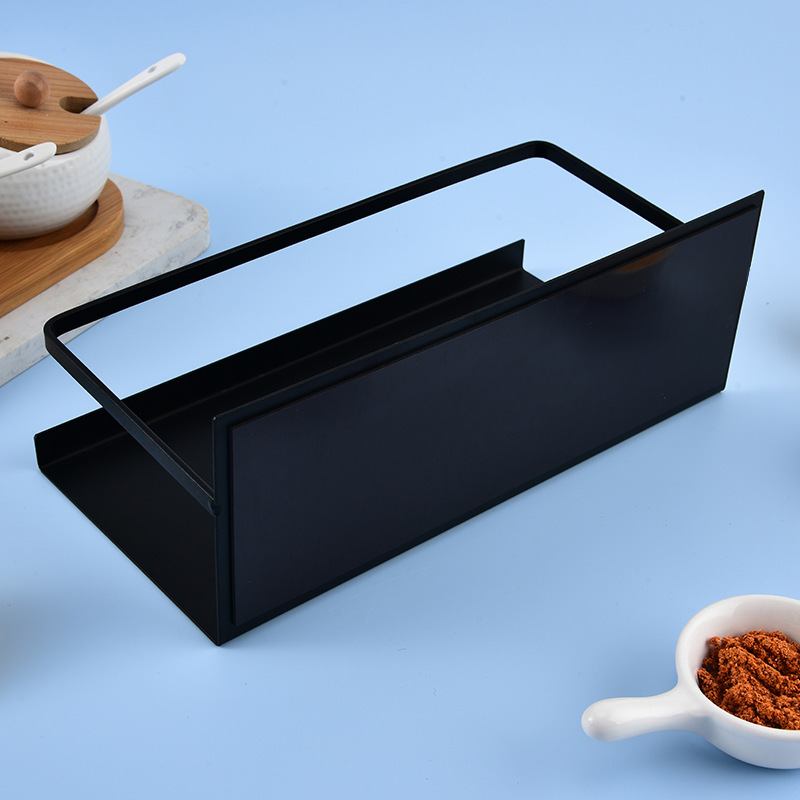 Japanese Magnetic Storage Rack No-drill Magnet Refrigerator Side Wall-mounted Storage Rack