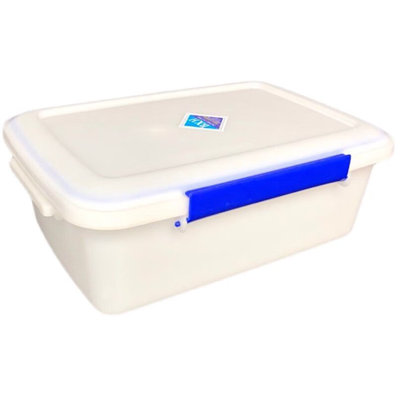 Microwave freezer plastic fresh-keeping box with lid hotel kitchen cold dish vegetable storage transparent home commercial box