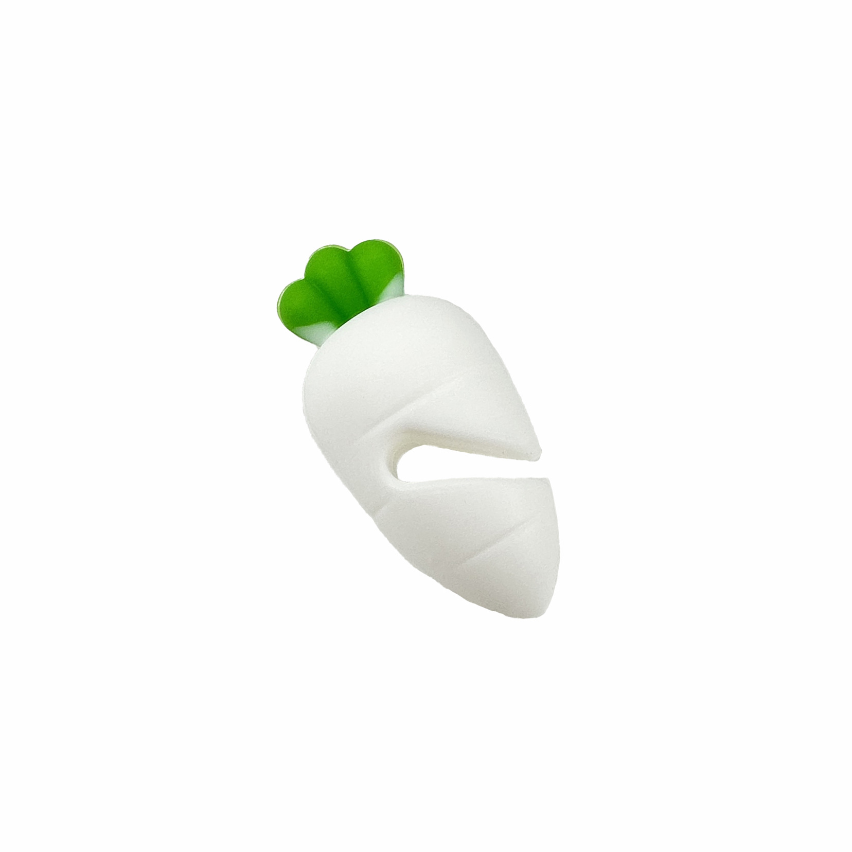 Pot lid anti-overflow silicone small carrot, soup helper, practical kitchen gadget