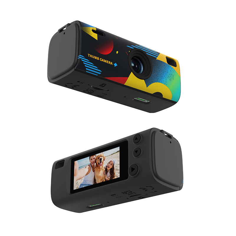 Thumb camera student party small portable camera photo video pocket mini camera pendant