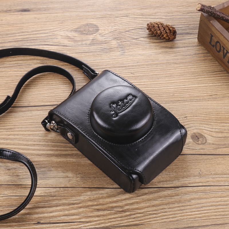Leather case for Leica C-LUX D-LUX7 typ109 D-LUX6 Panasonic LX100m2 LX5/3 camera bag