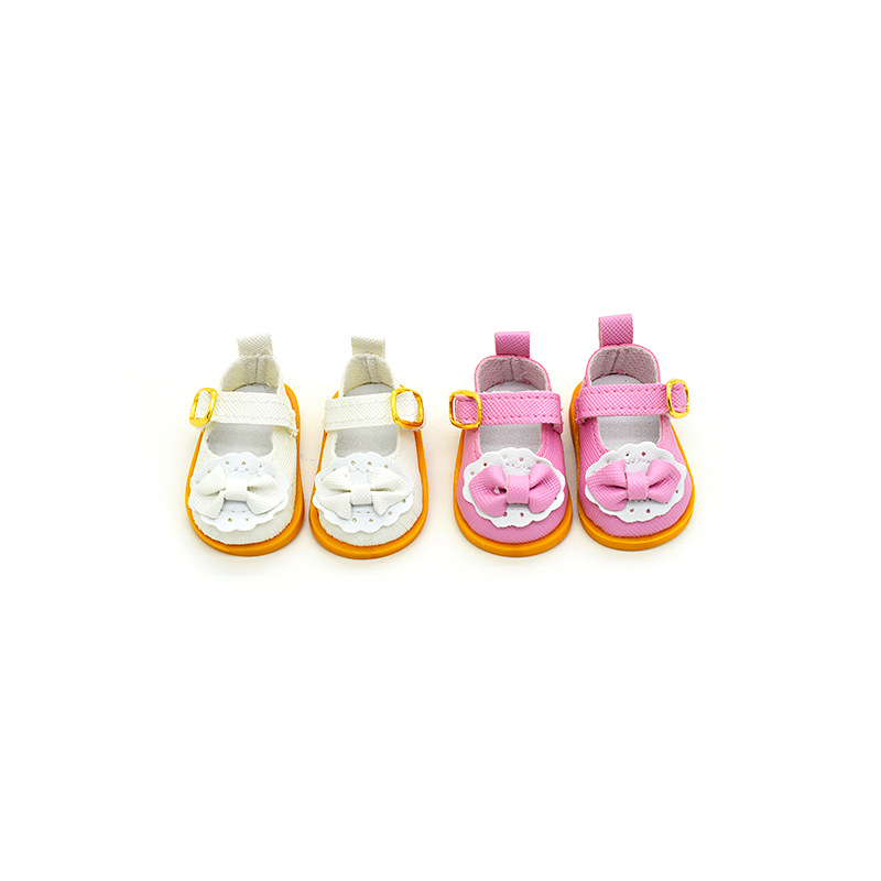 20cm Cotton Doll Shoes Star Doll Leather Shoes Doll Clothes Changing Accessories No Attribute Butterfly Princess Shoes