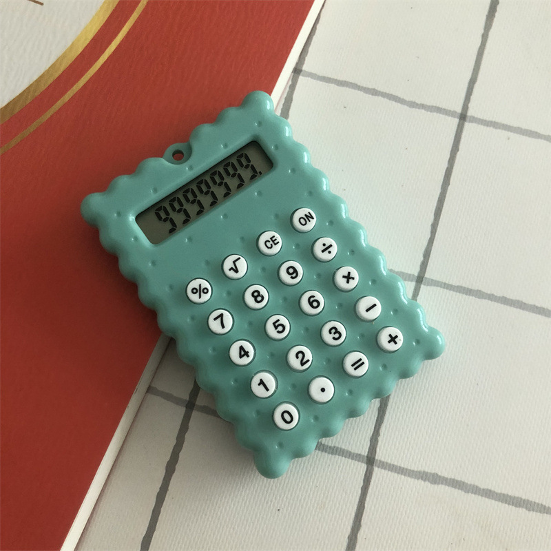 迷你饼干计算器绿色