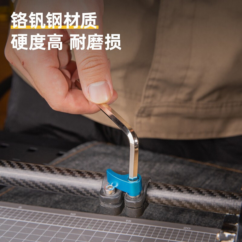 Deli hex key set combination set hexagon 6-angle wrench tool hexagonal inner flower plum screwdriver