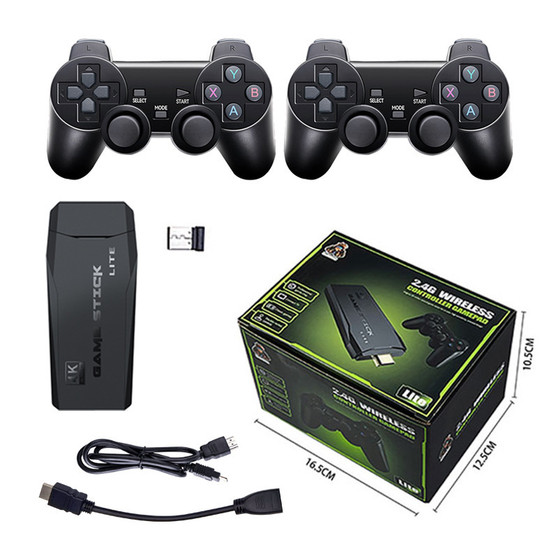 Game Console M8-4K 2025 Upgraded Version HD Wireless Remote Arcade TV Game Console Home Nostalgia