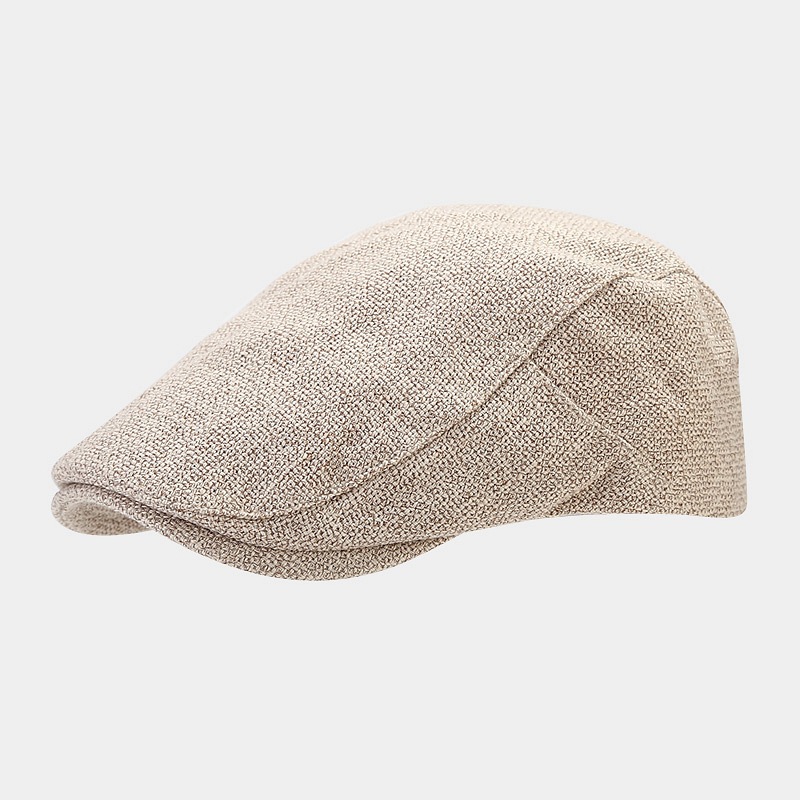 2026 Spring New Plain Beret for Women, Casual Painter Cap, Men's Forward Cap