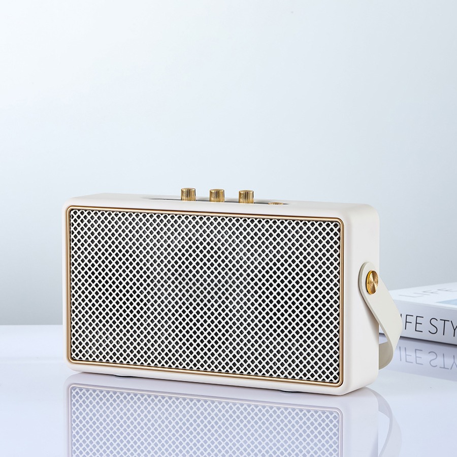 2024 M18 Bluetooth Speaker Portable Handheld Outdoor Wireless Heavy Bass Small Speaker Book
