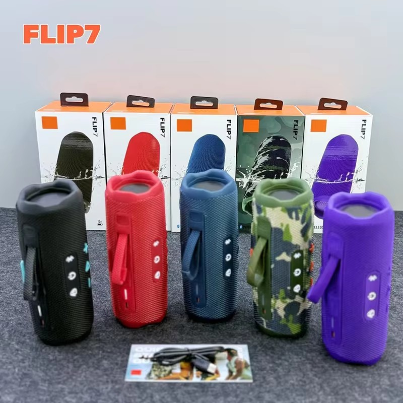 FLIP7 Kaleidoscope Bluetooth Speaker Portable Waterproof Heavy Bass Subwoofer Wireless Gift Speaker Outdoor BOX3