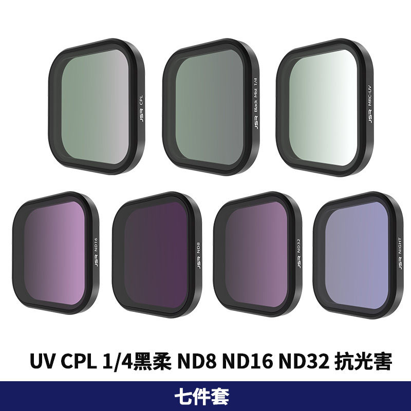 Quick-release filter CPL polarizer starburst filter UV protective filter for ACE Pro/Pro2 action camera