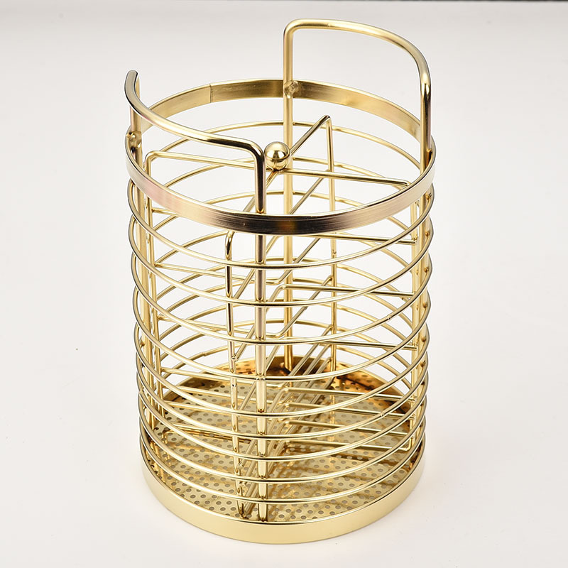 Stainless Steel Chopstick Basket Drain Basket Mesh Basket Kitchen Storage Utensil Rack Home Disinfection Cabinet Chopstick Box