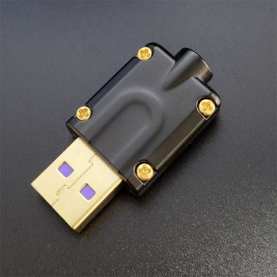 USB黑色外壳+4芯插头套件