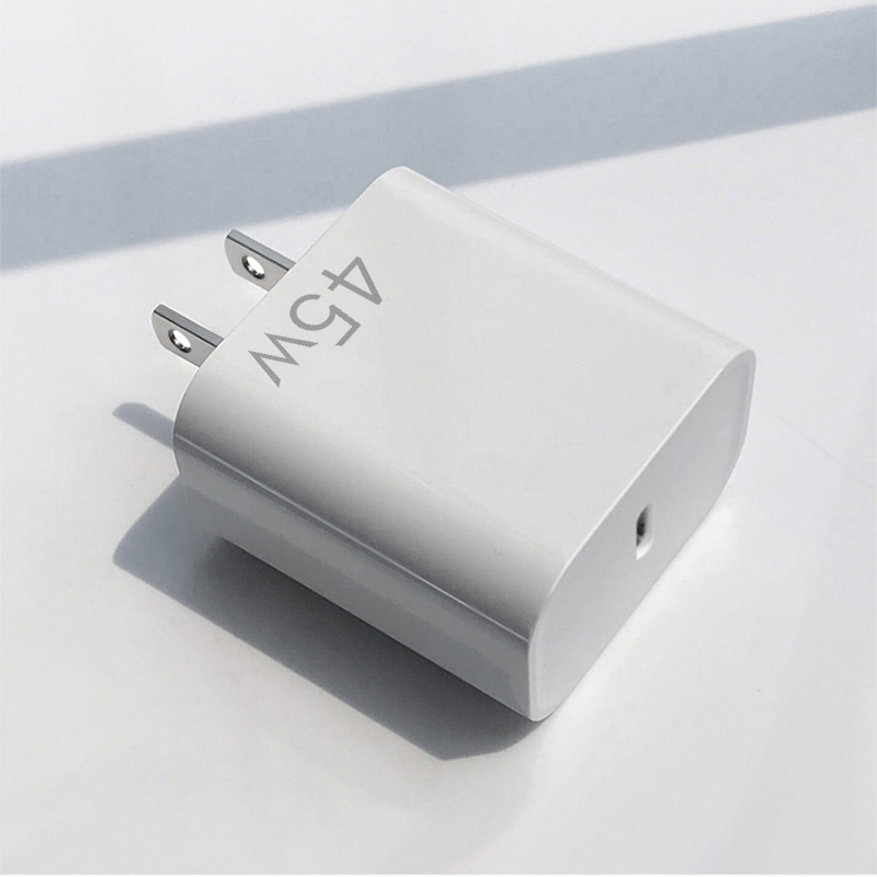 US standard PD45W power adapter ETL certified for Apple Samsung PPS fast charge charging head PSE