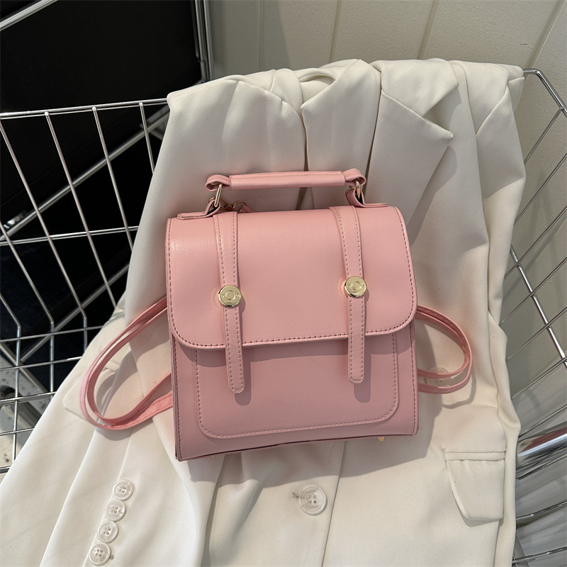 Simple Backpack Women College Style Bags Women's Bags 2023 New Casual Shoulder Handbags Small Backpacks