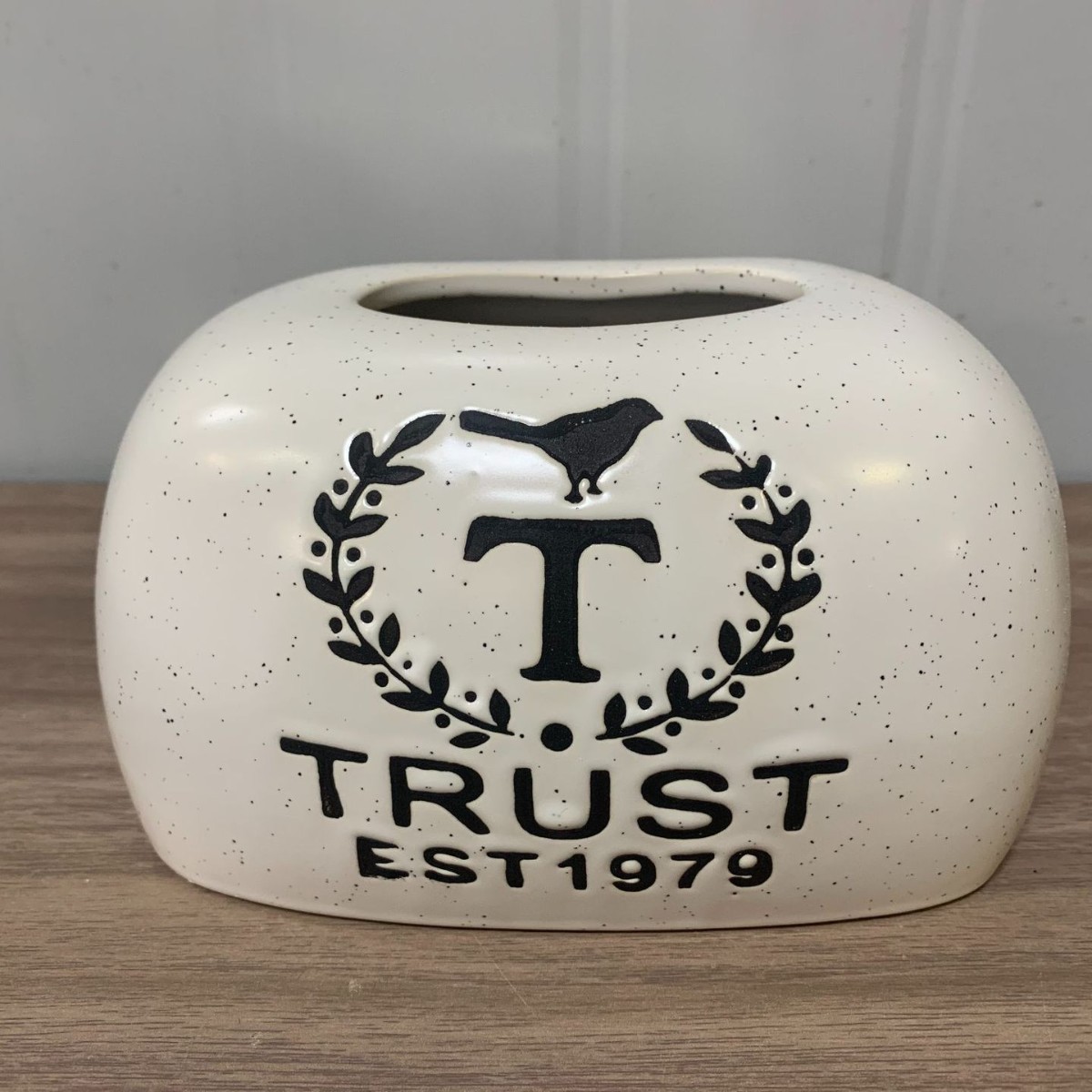 Chinese Countryside Ceramic Household Tissue Box European Style Living Room Dining Room Decorative Tissue Box Napkin Tissue Box