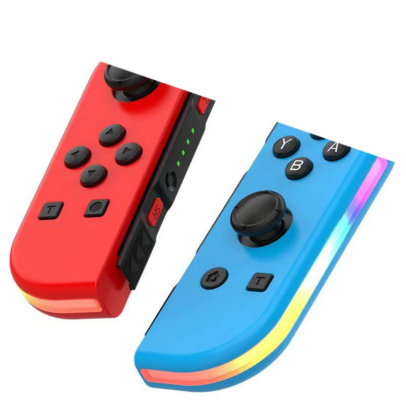 Switch Left and Right Handles Joycon Small Handle Bluetooth Handle NS Private Mold Game Wireless RGB Light Handle
