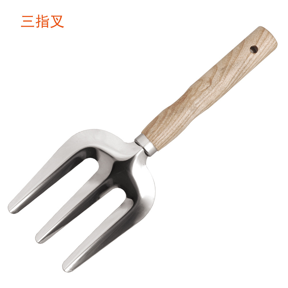 Outdoor Multi-functional Stainless Steel Shovel Digging Sand Shovel Exquisite Gardening Tool Garden 5-piece Set