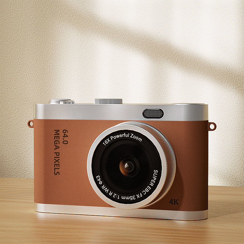 High Pixel Dual Camera CCD Digital Camera Campus Student Entry Selfie Portable Mini Travel Card Camera