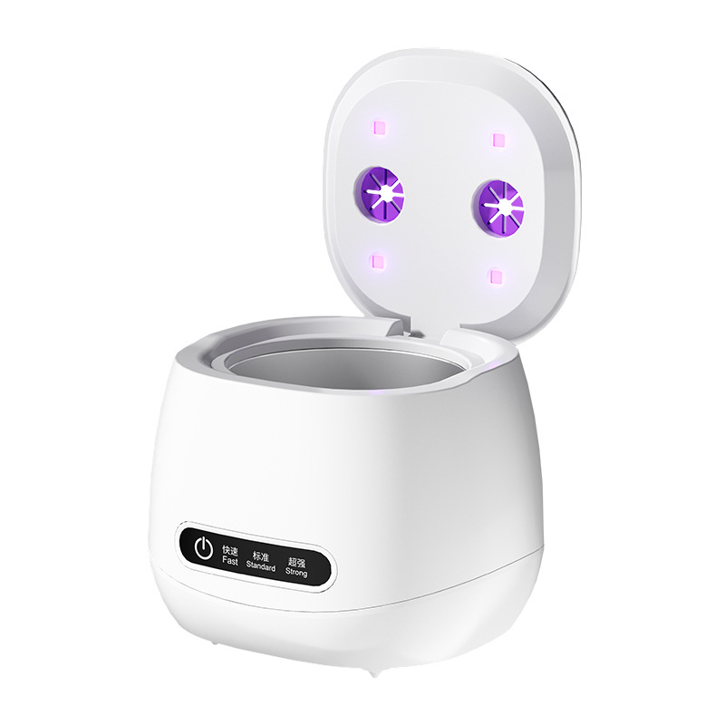 Ultrasonic Denture Cleaning Machine Fully Automatic Home Use Jewelry False Teeth Makeup Brush