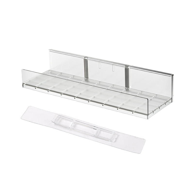I-shaped shelf ABS material no drilling bathroom storage wall-mounted bathroom sink shelf wholesale